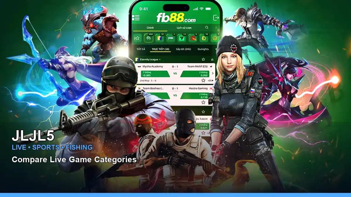 JLJL5 sports betting and arcade games for Philippine players
